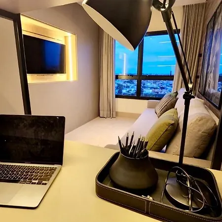 Loft De Luxo C/ Home Office Ao Lado Shopping Cg. Campo Grande  Exterior photo