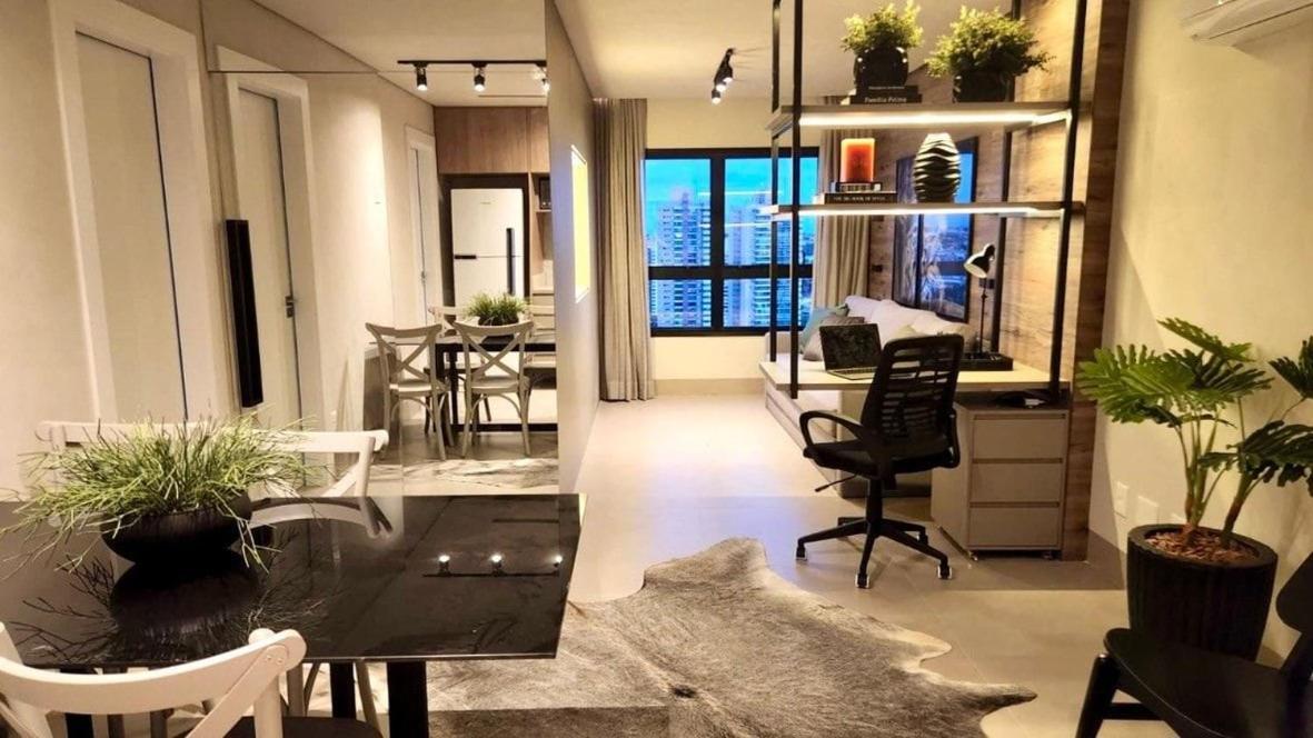 Apartment Loft De Luxo C/ Office Ao Lado Shopping Cg.