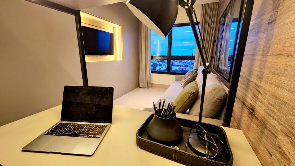 Apartment Loft De Luxo C/ Office Ao Lado Shopping Cg.