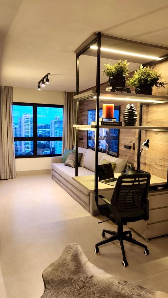 Apartment Loft De Luxo C/ Office Ao Lado Shopping Cg. *